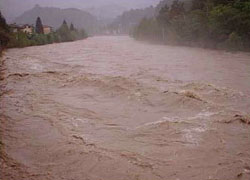 Alluvione in Val Brembana