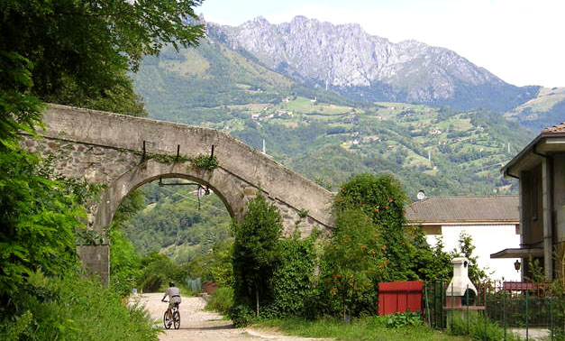 Pista Ciclabile Valle Brembana tratto di San Giovanni Bianco
