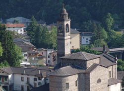 campanile chiesa parrocchiale Olmo al Brembo